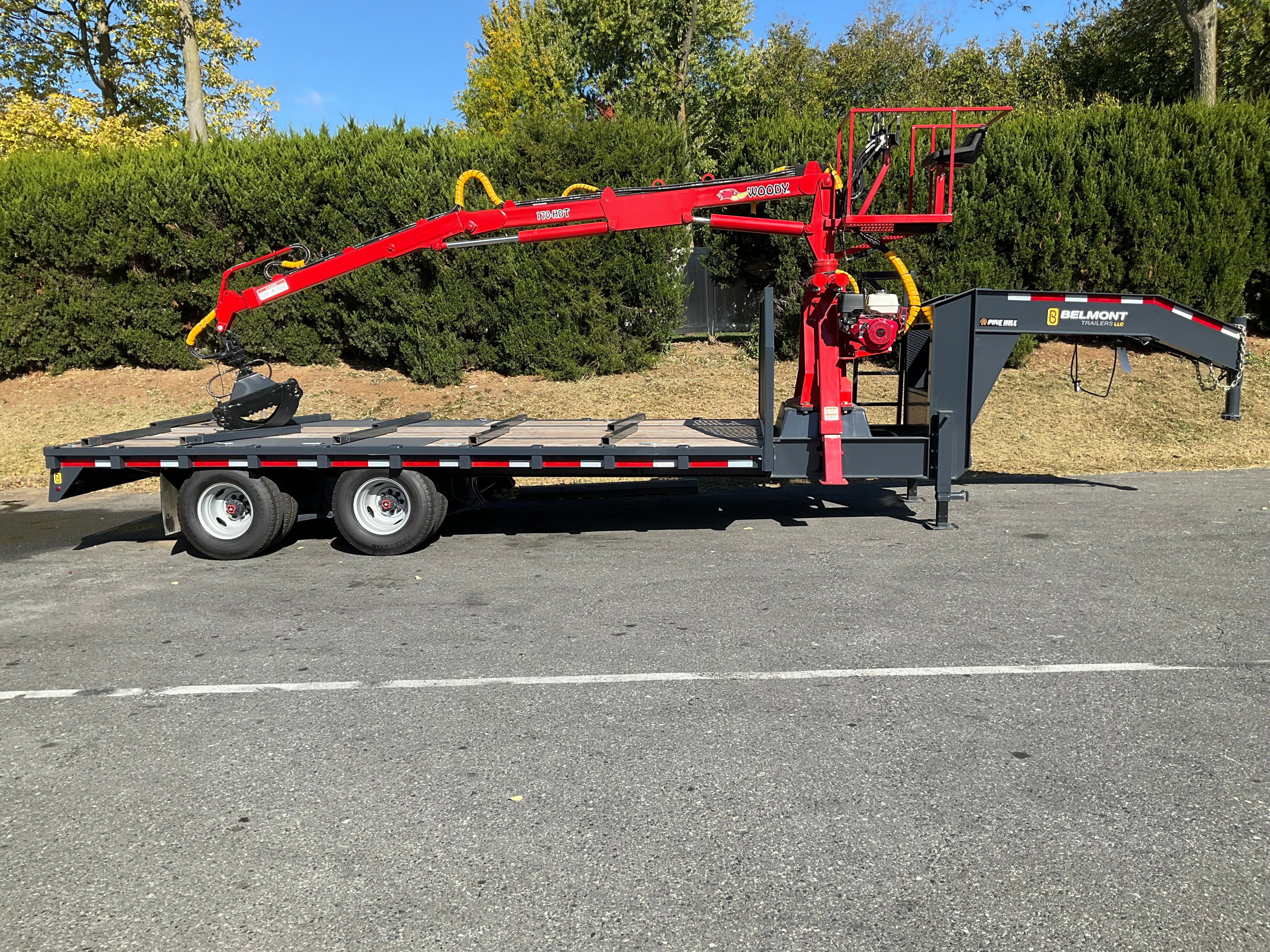 2024 Belmont Log Loader Trailer Utility Trailer (9778) - Image 4