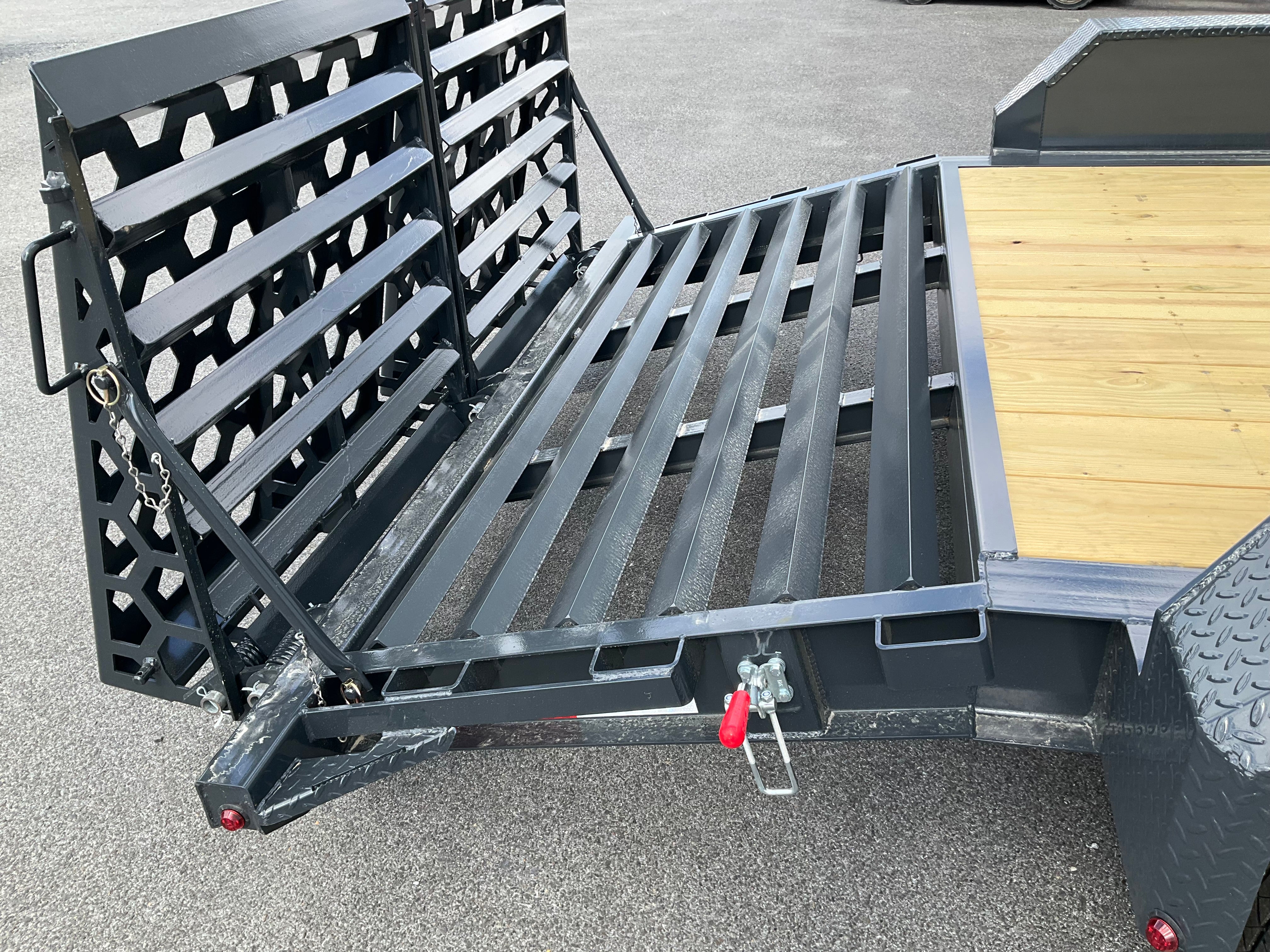 2026 Belmont EBX8218-14K Low Profile Equipment Trailer (SKU-00936) - Image 5