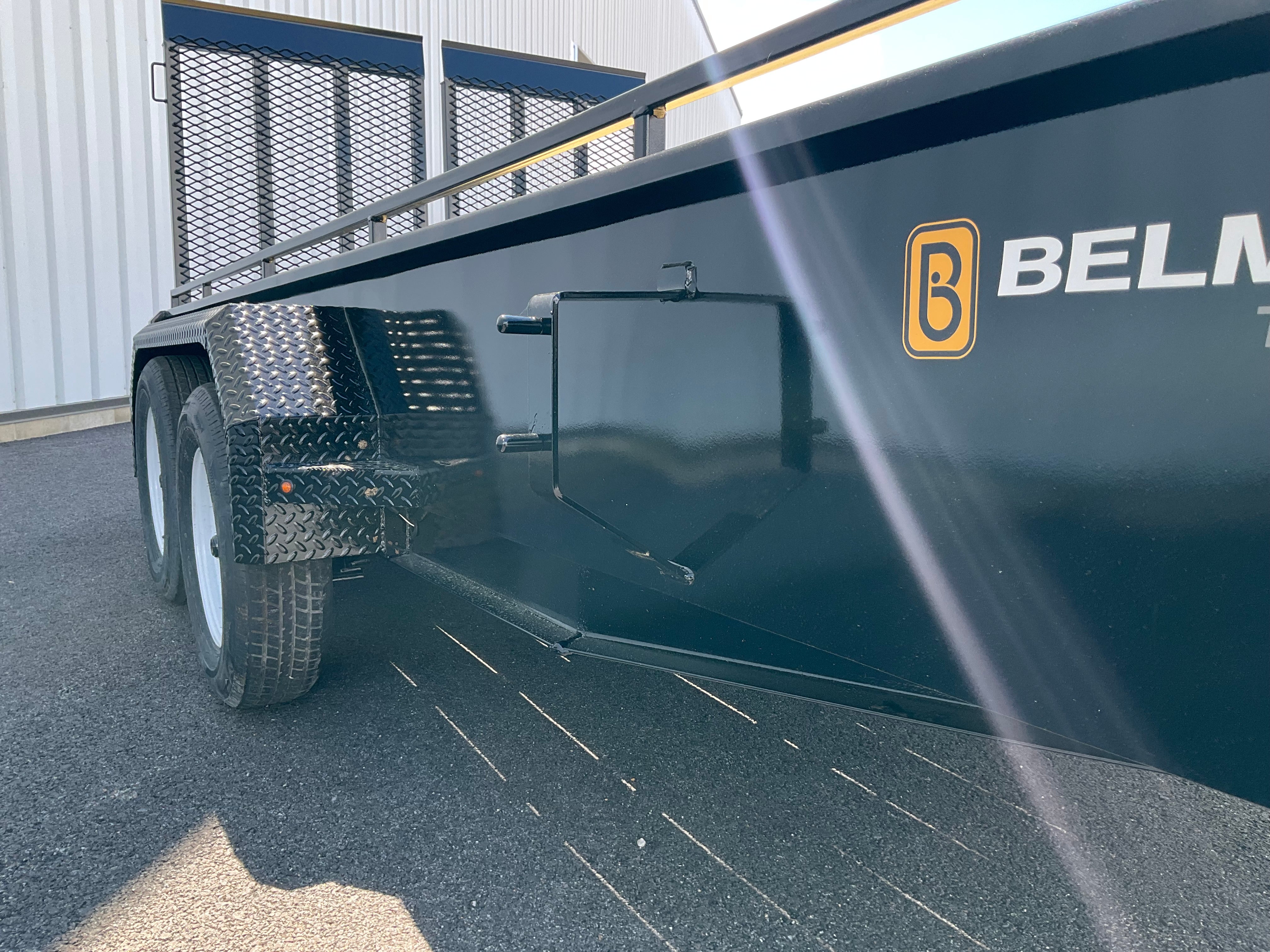 2026 Belmont LT614SS-7k Solid Side Landscape Trailer (SKU-00957) - Image 6