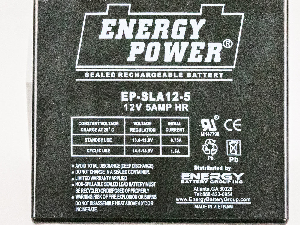 5 AMP Breakaway Battery - Image 3
