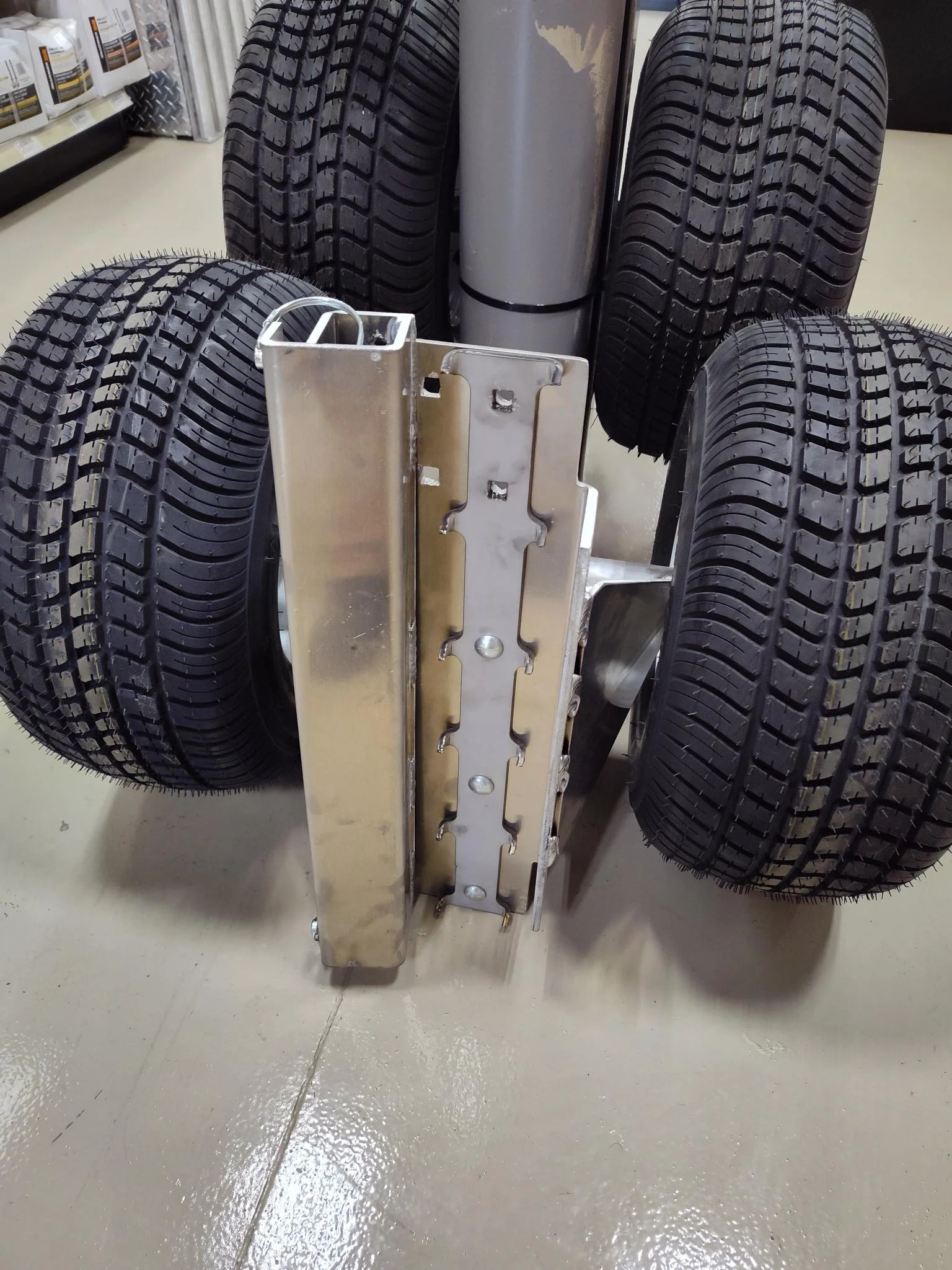 ALUMINUM 6 X 6 SHED DOLLY  (SET) - Image 2