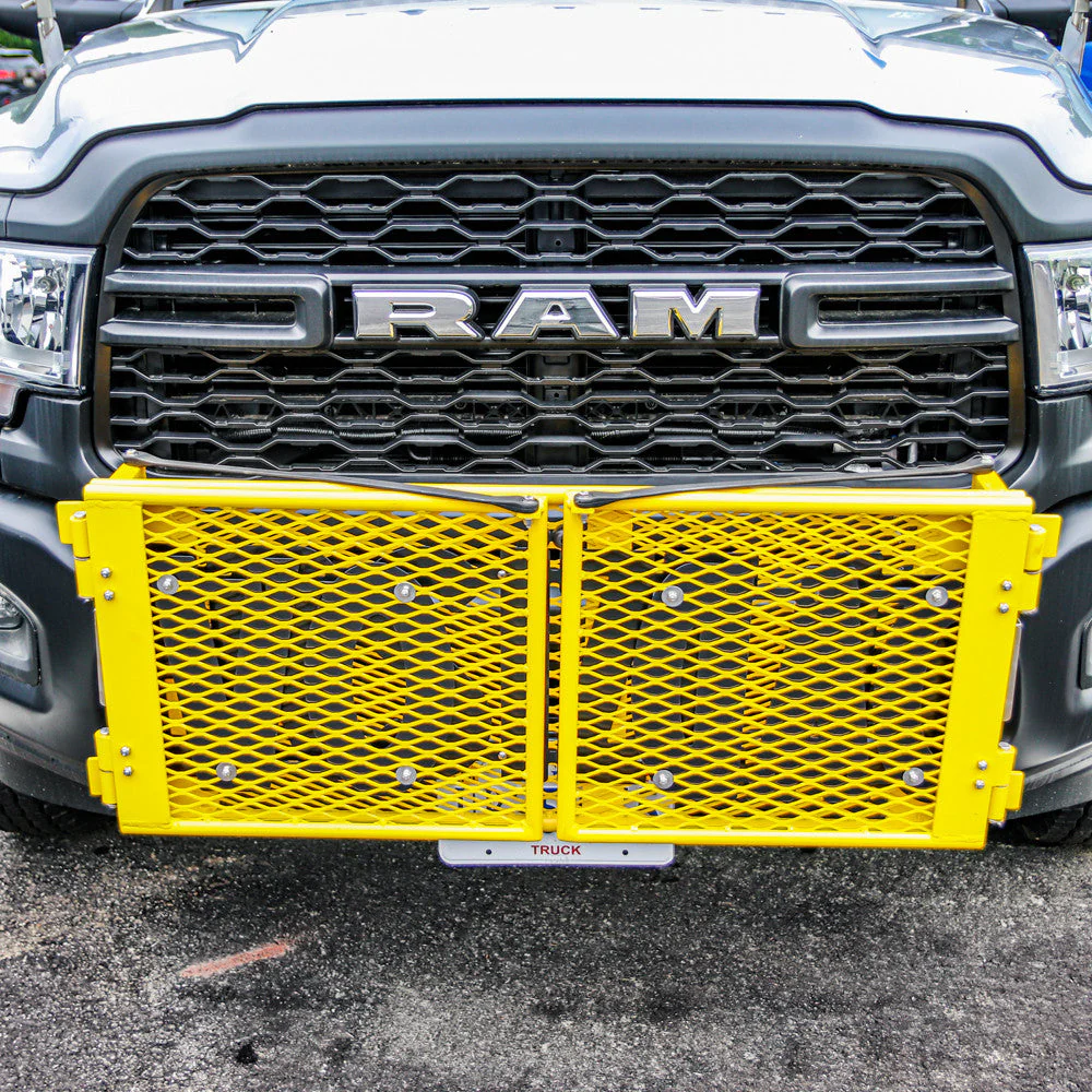 18" x 84" Aluminum Mesh Oversize Load Single Sided Folding Sign (Vertical Hinge) - Image 3