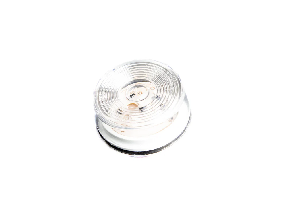 2" Amber Side Marker Light-Clear
