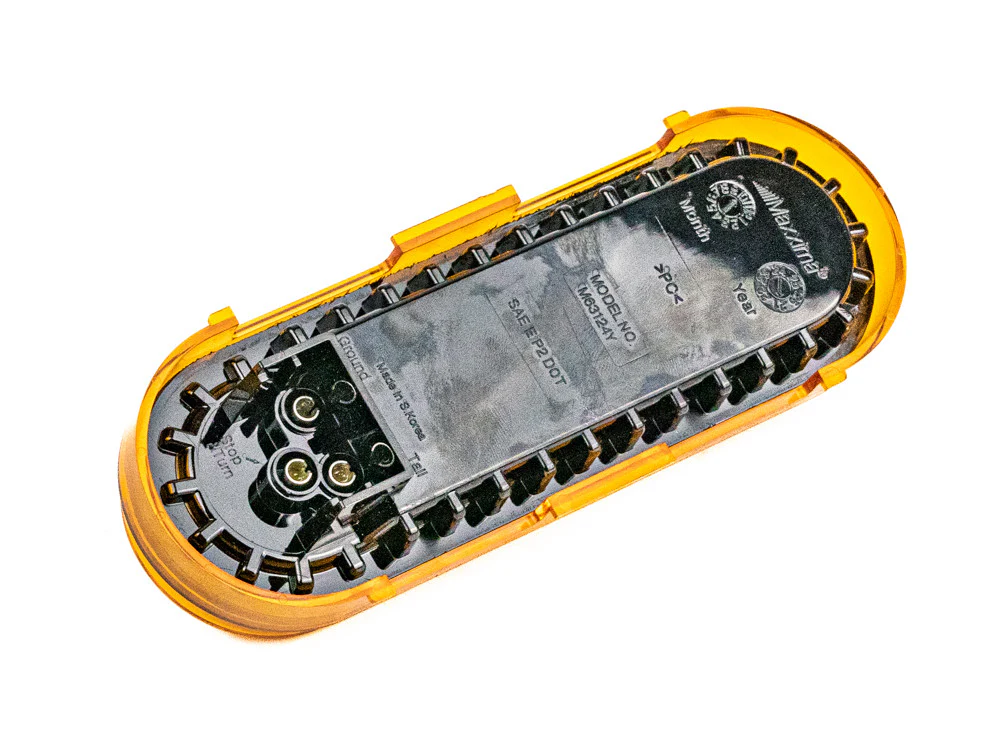 6" Mid Ship Turn/Marker Tail Light-Amber - Image 2