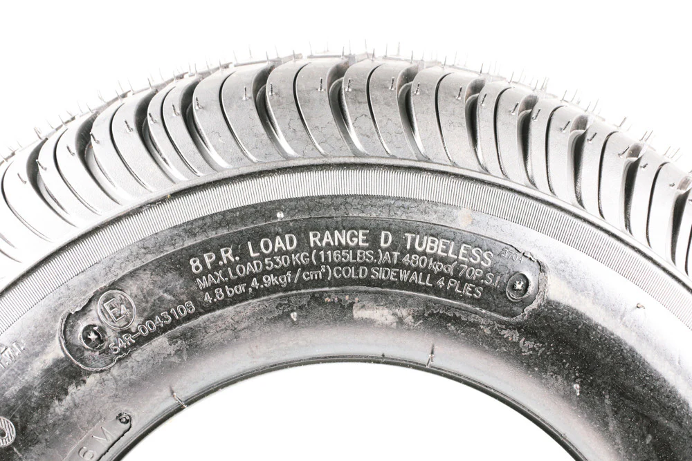 215/60-8 (18.5x8.5-8) Shed Dolly Replacement Tire and Wheel - Image 4