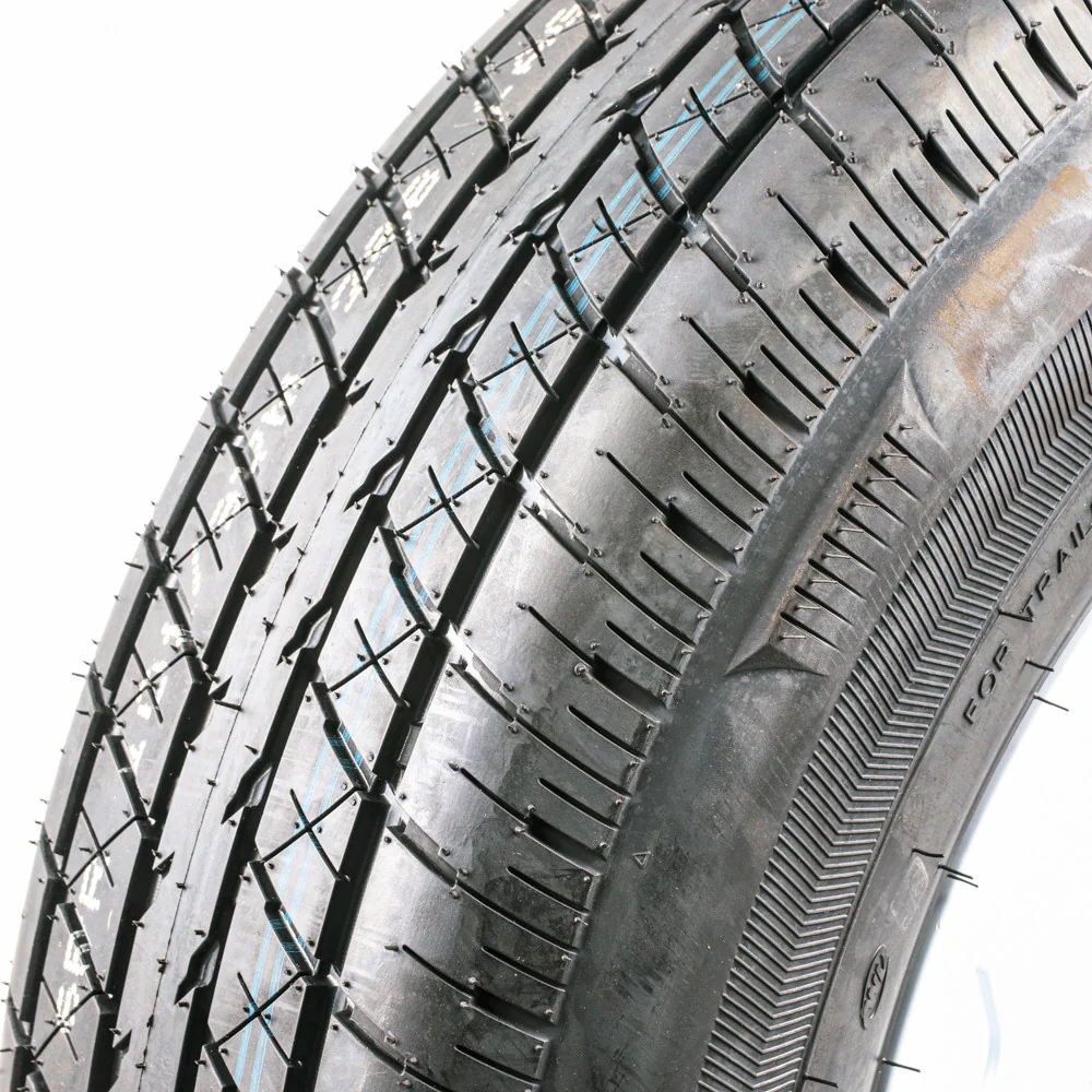 ST205/75R15 Load Range C on White Spoke Wheel - Image 4